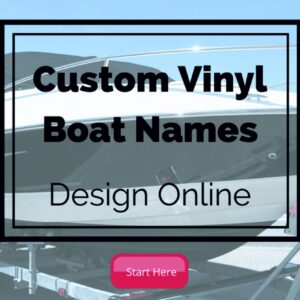 Boat Name Stickers