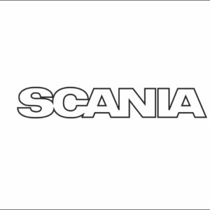 Scania truck windscreen sticker
