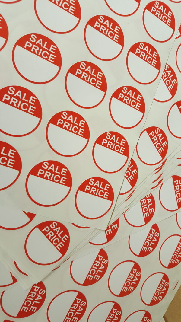 Sale Price Stickers