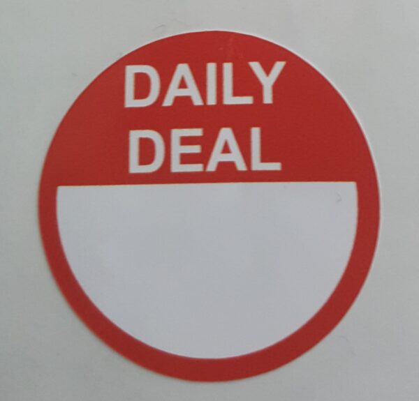 Daily Deal Stickers