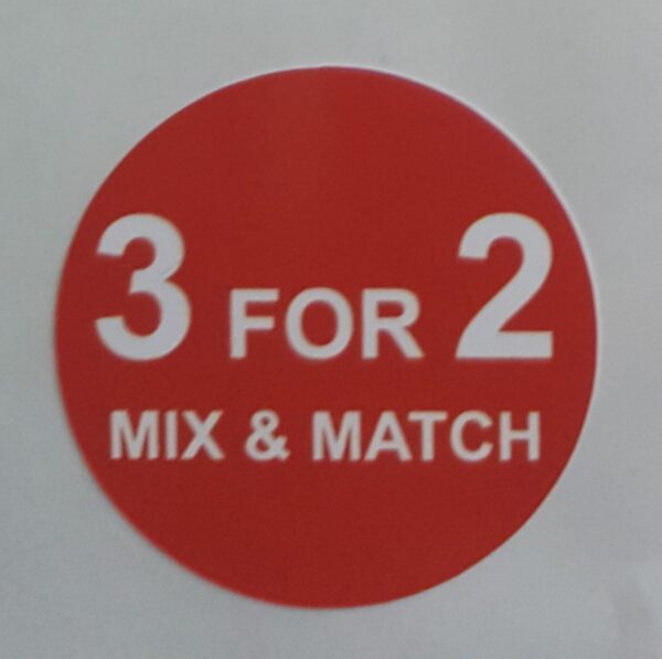 3 for 2 Mix & Match Stickers