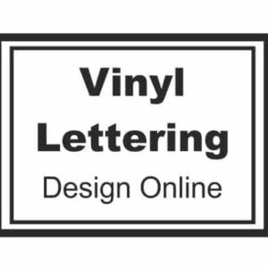 Vinyl Lettering Online