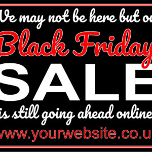 Customised Black Friday Sale Poster