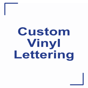 Custom Vinyl Lettering
