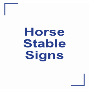 Horse Stable Sign