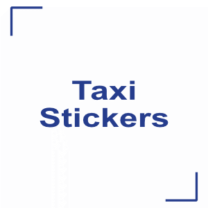 Taxi Stickers