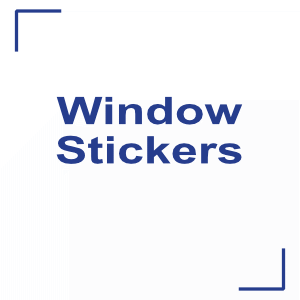 Window Stickers, Custom Window Decals